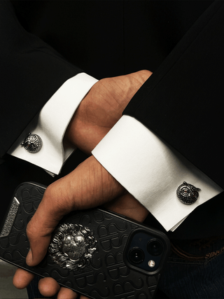 The "Sovereign Owl" Cufflinks