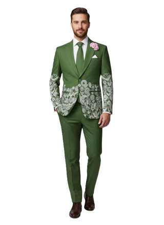 Men's Green Alex SUIT