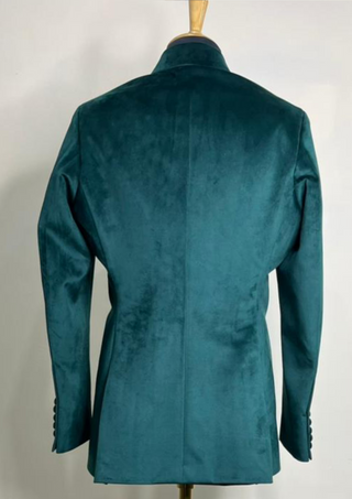 The 'Verdant Icon' Suit — Emerald Power & Contemporary Chic