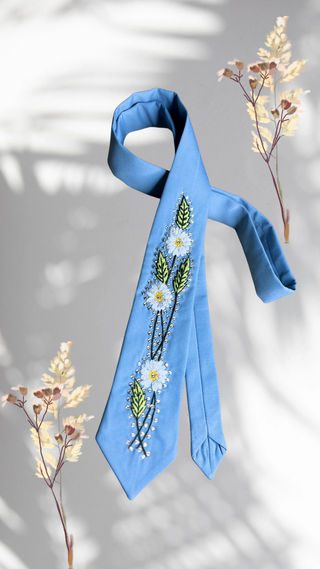 The "Elegance in Bloom" Tie