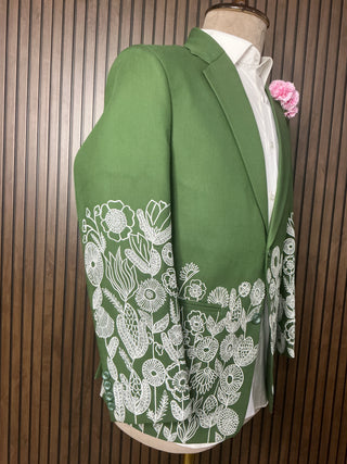 Men's Green Alex SUIT