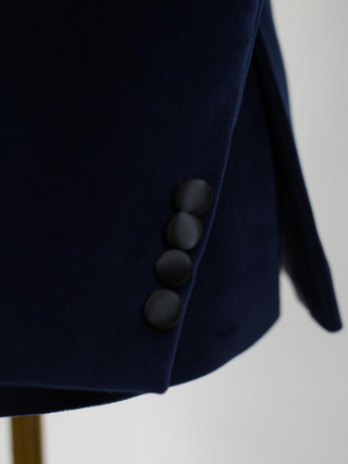 The Midnight Regal Tuxedo — Velvet & Satin Elegance