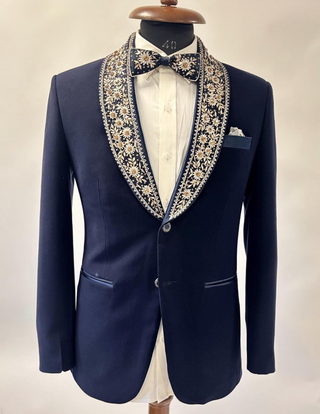 Empire Blue - Velvet suit