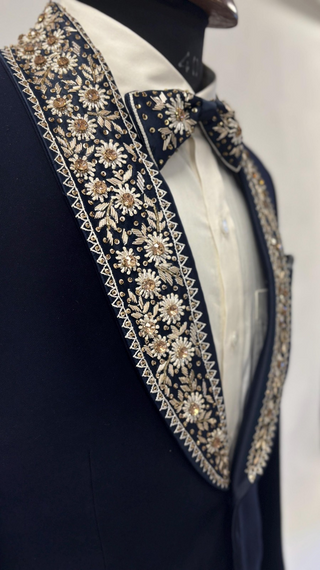 Empire Blue - Velvet suit