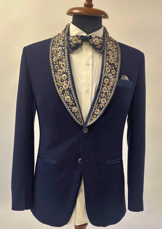 Empire Blue - Velvet suit