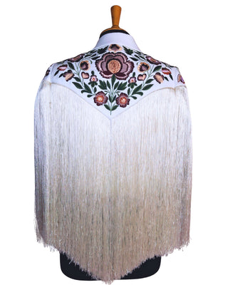 Women White Custom 2Pc Western Suit