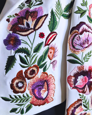 Women White Custom 2Pc Western Suit