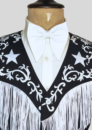 Men’s Cowboy Style Black Country Western 2 Piece Outfit Party Outfit