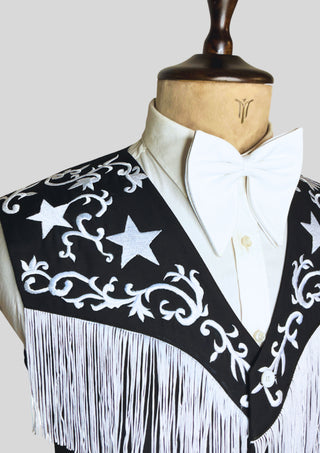 Men’s Cowboy Style Black Country Western 2 Piece Outfit Party Outfit
