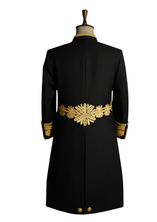 Men Customized Jacket Gold Embroidered 18th Century Rococo Venice Carnival Outfit
