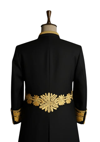 Men Customized Jacket Gold Embroidered 18th Century Rococo Venice Carnival Outfit